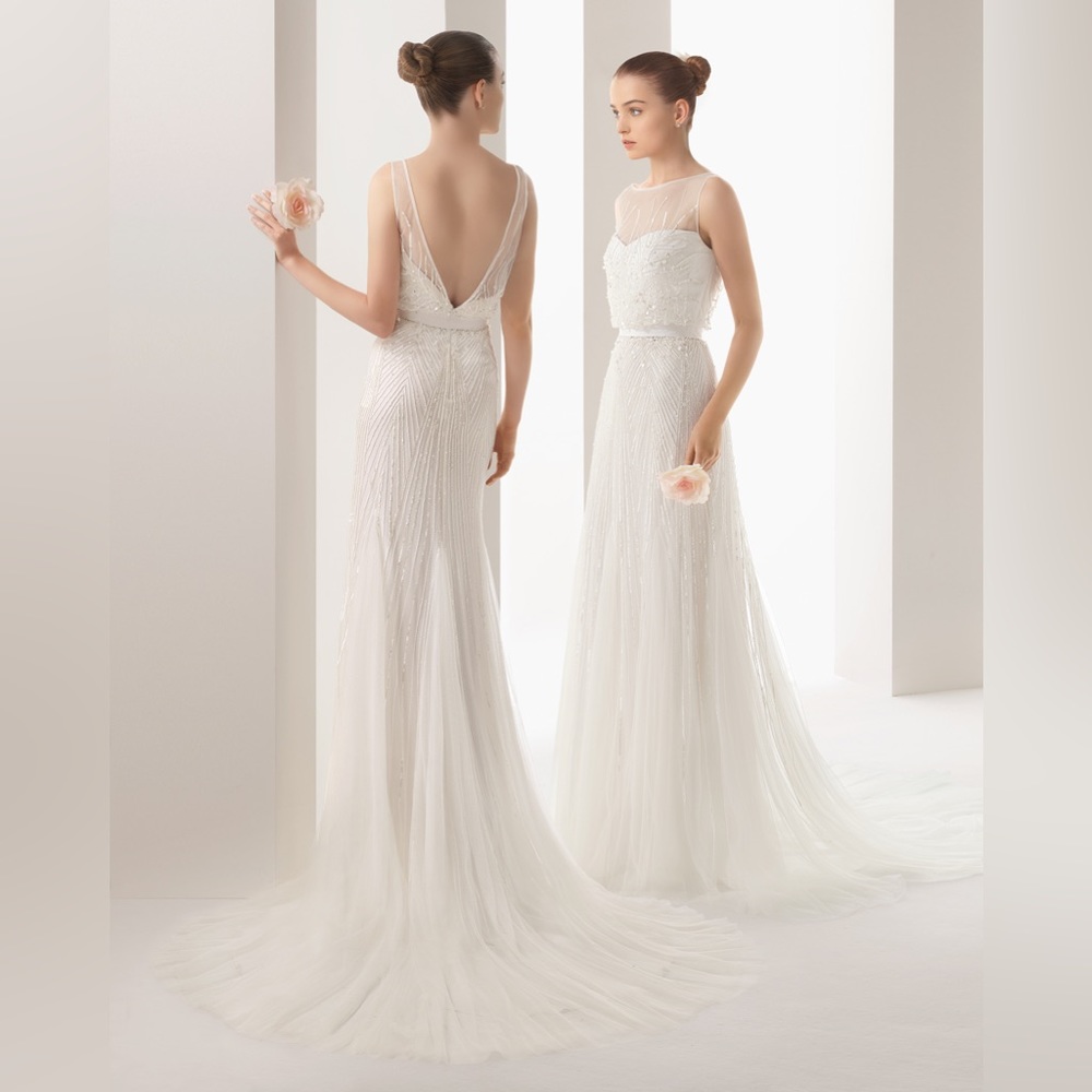 Soft by Rosa Clara Ugo Unaltered & Unworn Wedding Gown